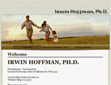 Tablet Screenshot of irwinhoffman.com